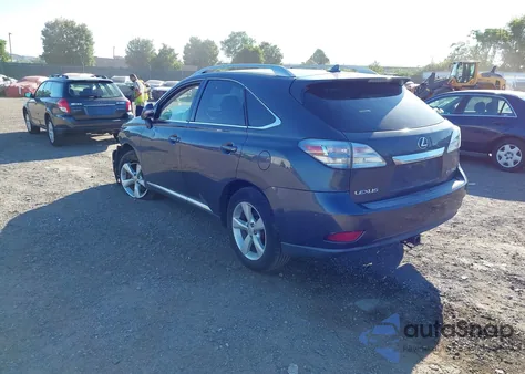 2010 Lexus Rx z USA, uszkodzony, nr VIN 2T2BK1BA9AC005487